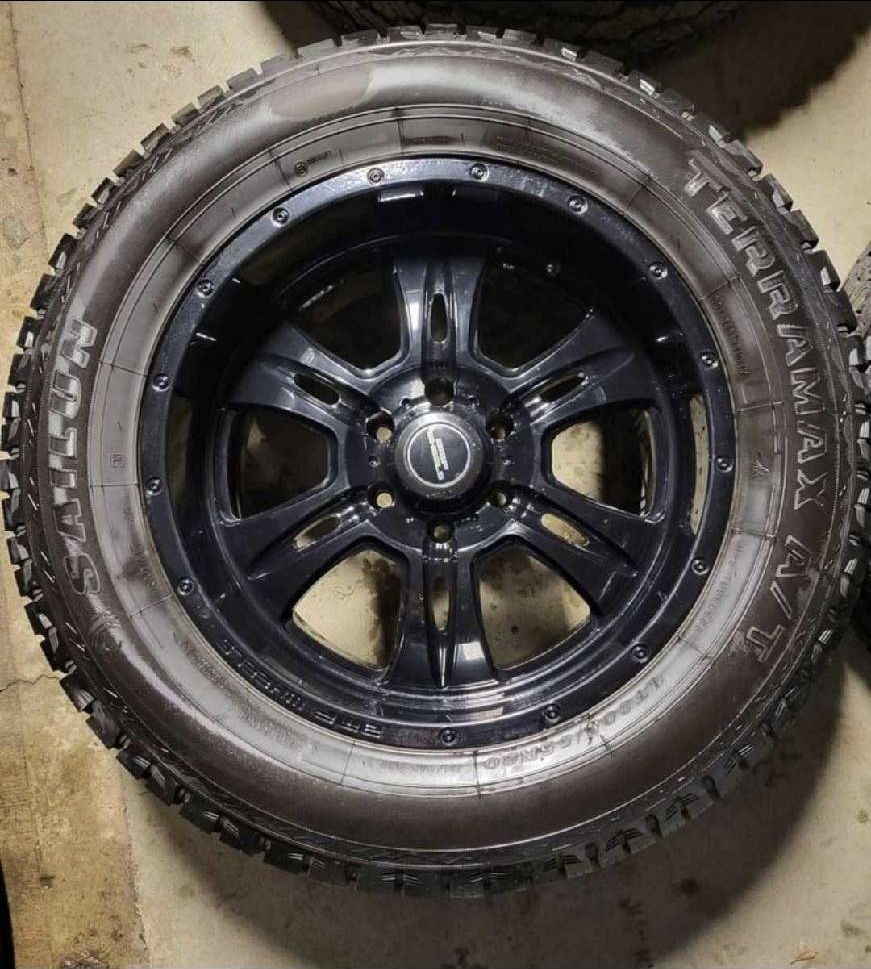 305/55R20, 6 Lug (6x139) Wheel And Tire Package