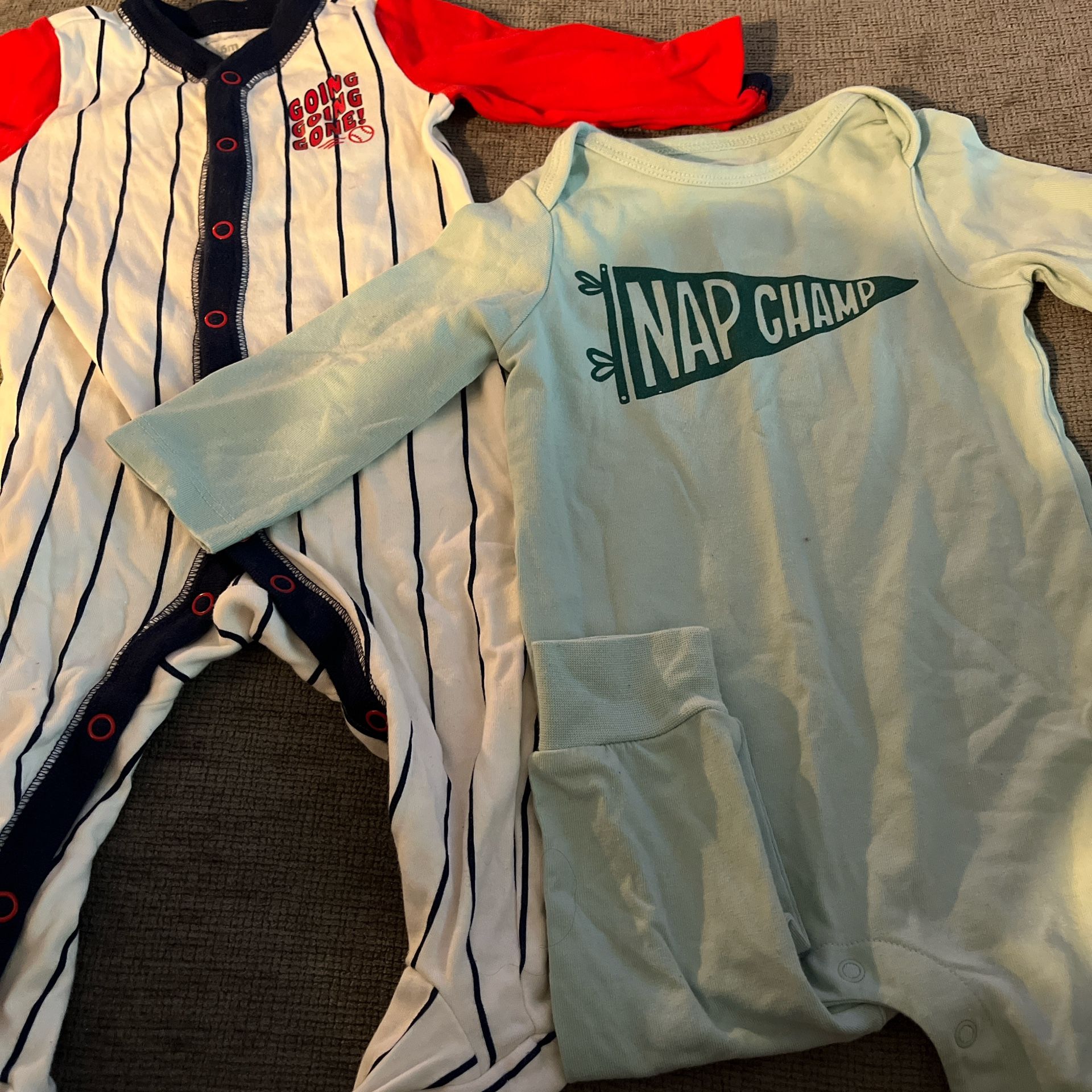 Baby Boy Night Sleepers (3-6M) Bundle