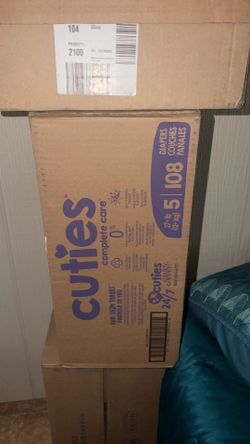 Diapers cuties pampers