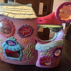 littlest pet shop lps castle playset house 