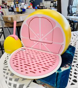 Grapefruit Cat Litter Box 🐱 69702