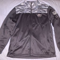 Gray Florida Gators “Operation Hat Trick” Colosseum Jacket; Men’s XL
