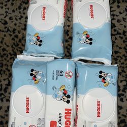 5🔥new bags Of 64 Huggies Baby Wipes All 5for $10 Firm On Price
