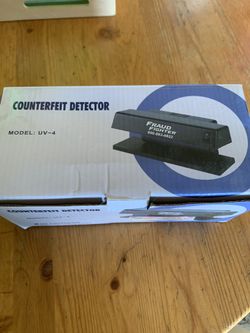 Counterfeit Money Detector