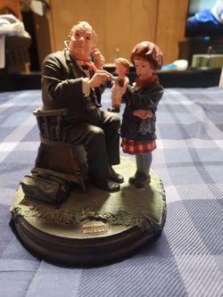 Norman Rockwell Doctor and doll