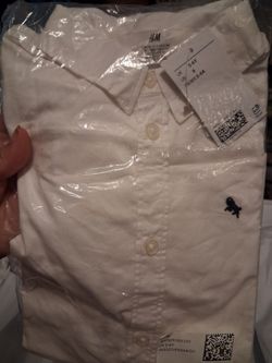 H&M dressy long sleeve shirt size 6