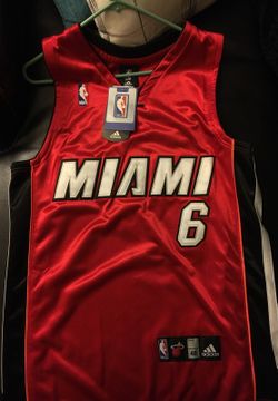 Miami Heat lebron James jersey men’s size 48