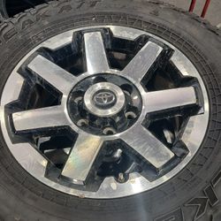 Toyota 4runner Trail Edition 17" 6lug Rims Tires (4)