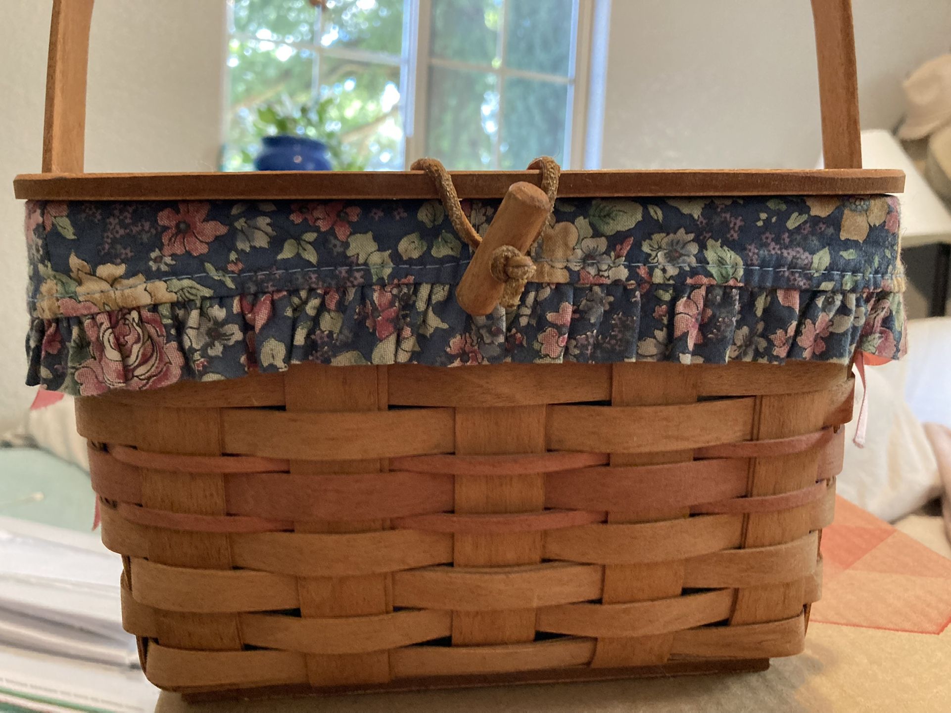 Original Longaberger Sewing Basket