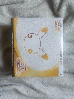 Pokemon 30th Anniversary Celebration Elite Trainer Box ETB In Hand Sealed