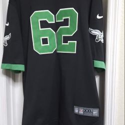 Jason Kelce Kelly Greaan And Black Rare Jersey 