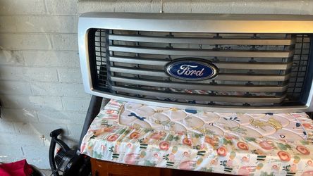 Ford Truck Front Grille Silver