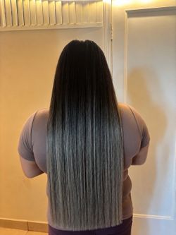 Weft hair extensions