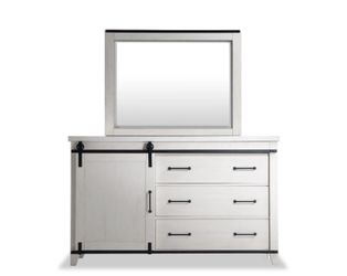 White Dresser Mirror