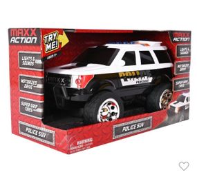 Maxx Action Police SUV Toy Vehicle