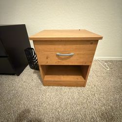 Wooden Nightstand