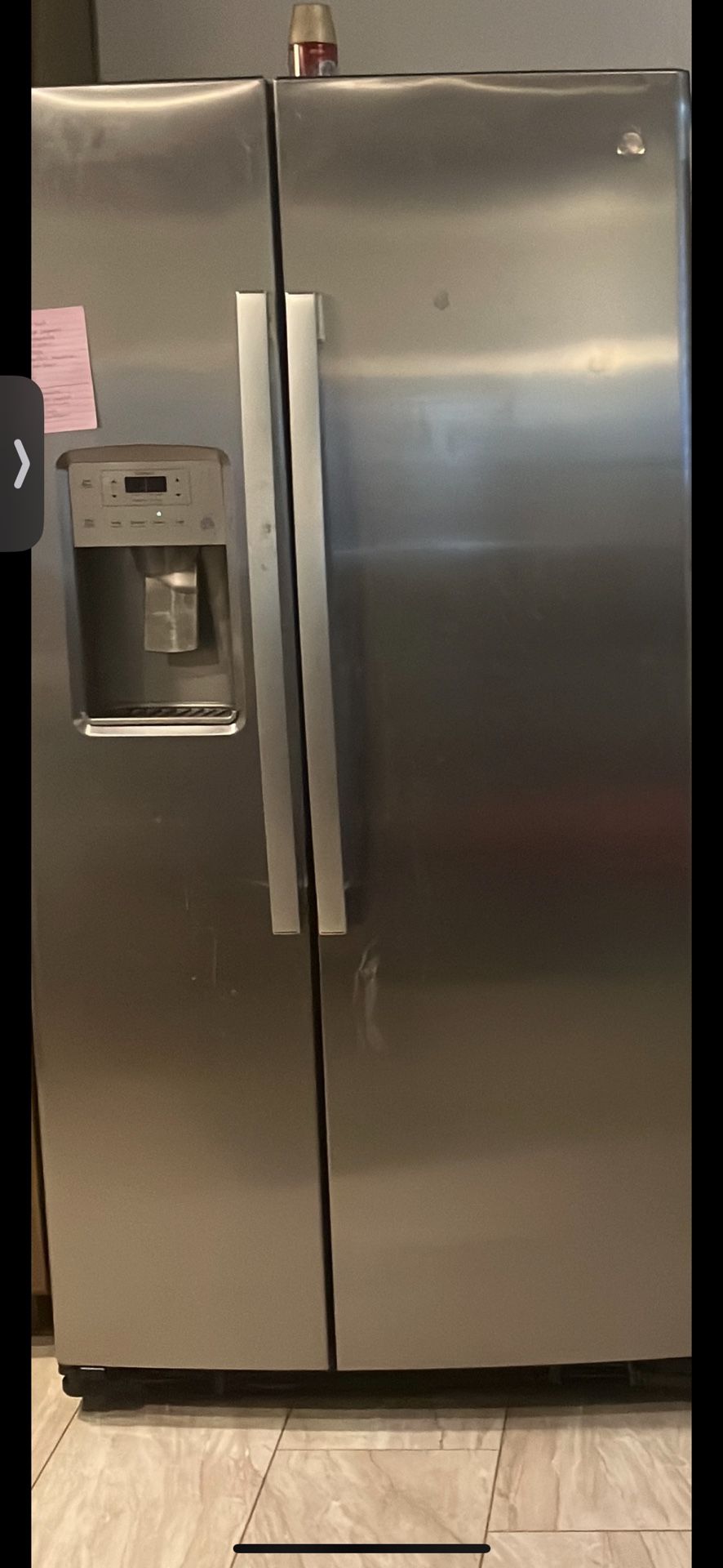 Double Door Stainless Steal Fridge