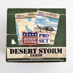 1991 Pro Set Desert Storm Trading Cards