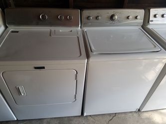 Washer and dryer