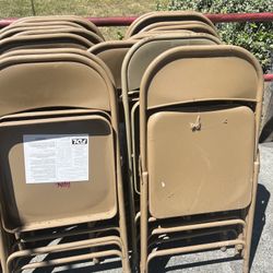 Folding Chairs - 30 Available