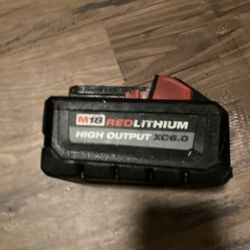 Milwaukee M18 6.0 Battery