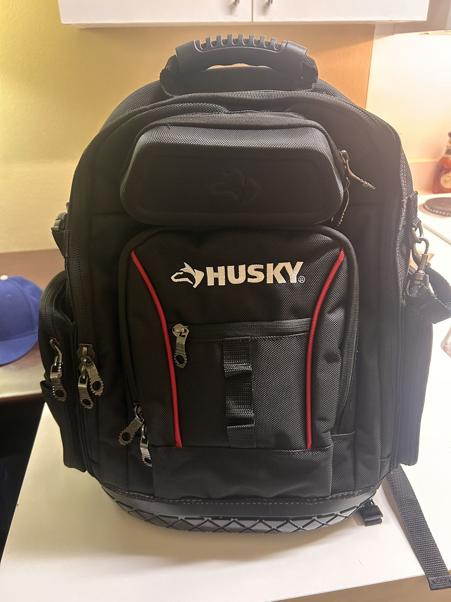 Husky, Tool Backpack, Black, 16in