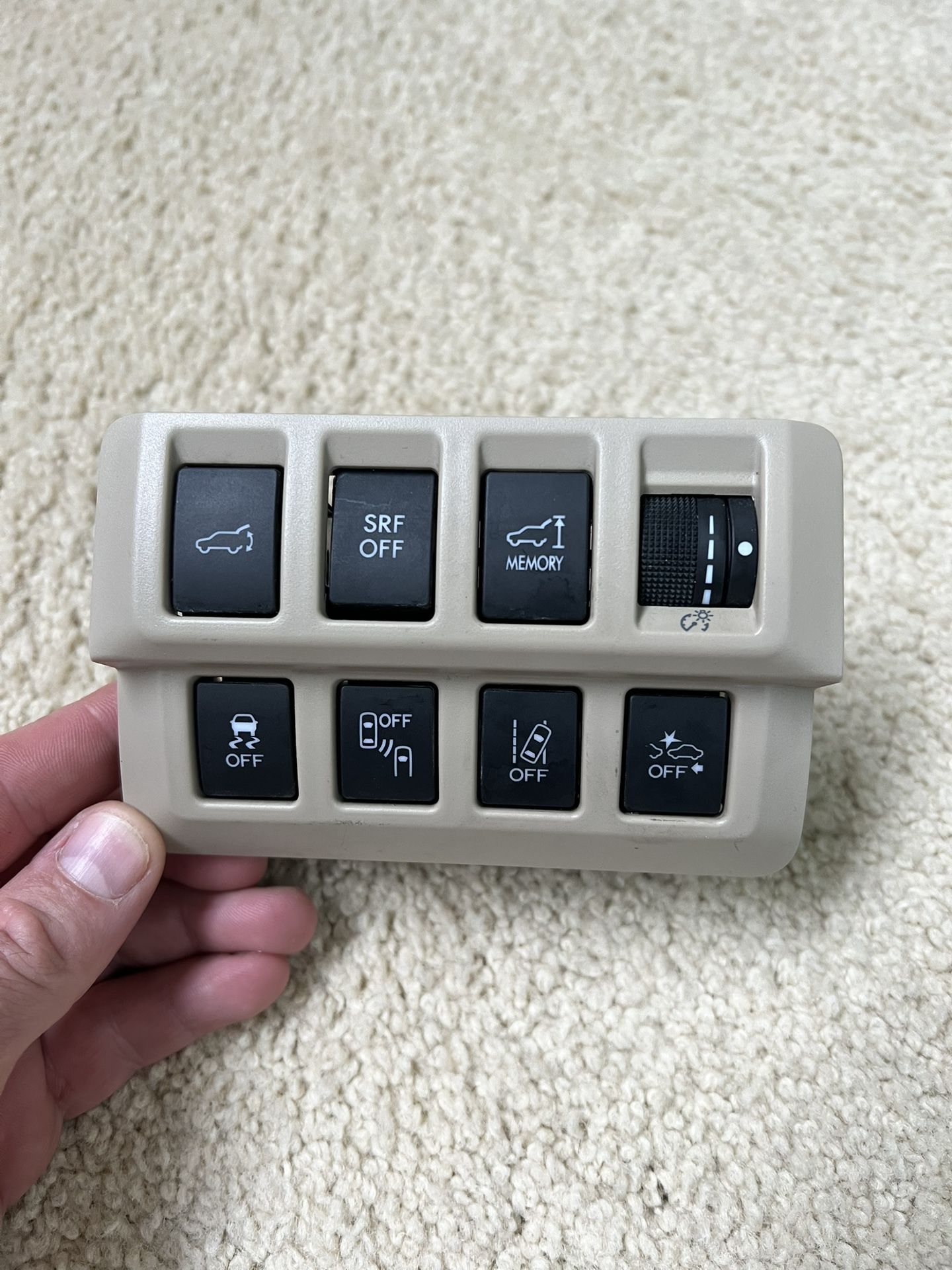 Subaru Legacy Premium Driver Multi Switch Panel Pre-Crash Eyesight