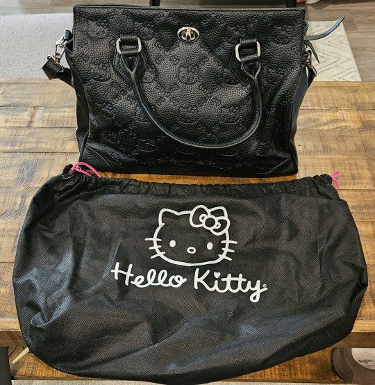 Black Hello Kitty Purse