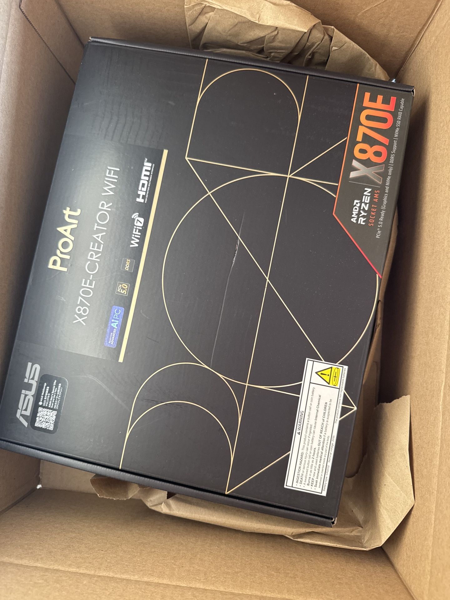 ASUS ProArt X870E‑CREATOR WiFi AM5 Motherboard – [New]
