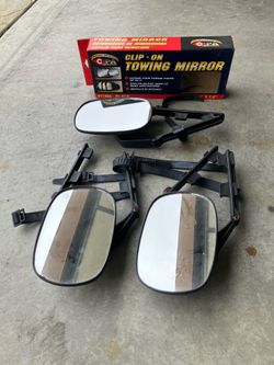 Clip-on RV Mirriors