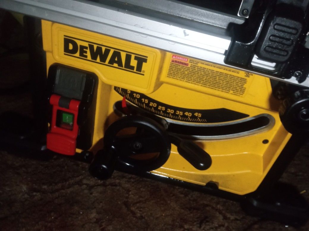 DeWalt Table Saw 