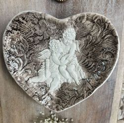Beautiful Angel Vintage Plate 