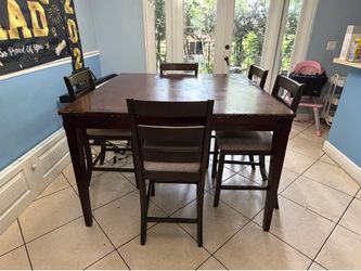 5 places dinning table