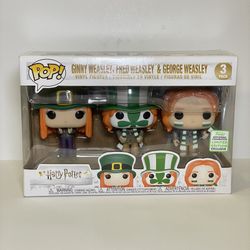 Funko Pop Harry Potter Ginny Fred & George Weasley ECCC 2019 Vinyl Figure