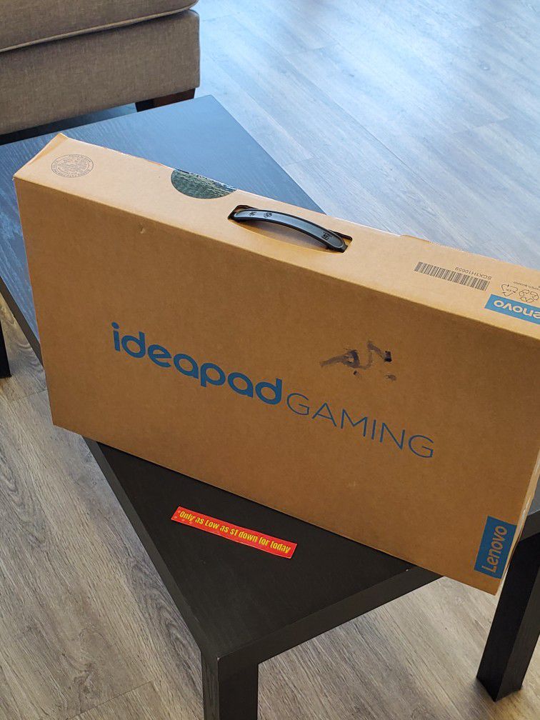 Lenovo Ideapad 3 Gaming Laptop Brand New - $1 Today Only