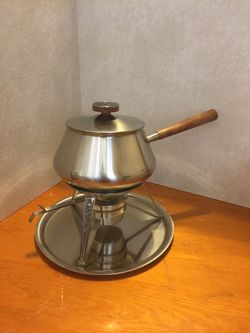 Rogers vintage Fondue Set