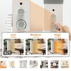 COSTWAY Portable Oil Heater 