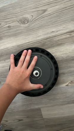 Solid Rubber Scooter Wheel with Hub