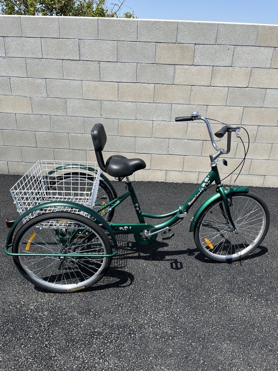 Foldable Adult Tricycle 24 in. 1 Speed Tricycle. PRICE. $225.00 FIRM!!