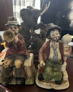 Clown Figurines 