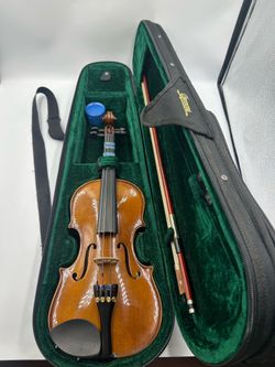 Cremona SV-100 1/4 Size Student Violin Outfit w/ Bow Case & Rosin Tested