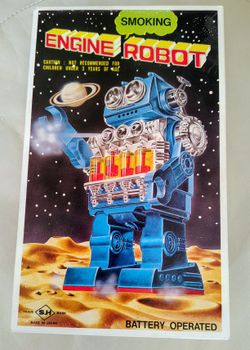 COLLECTOR NIB ROBOT S.H. Horikawa - JAPAN Smoking Engine Robot