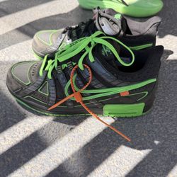 OFF-WHITE X AIR RUBBER DUNK 'GREEN STRIKE'