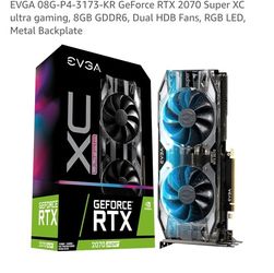 2070 Super Graphics Card GPU NVIDIA