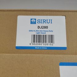 Sirui DJ280 Heavy Duty Light Stand 9ft