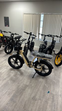Moped style electric bike stepthru Ebike