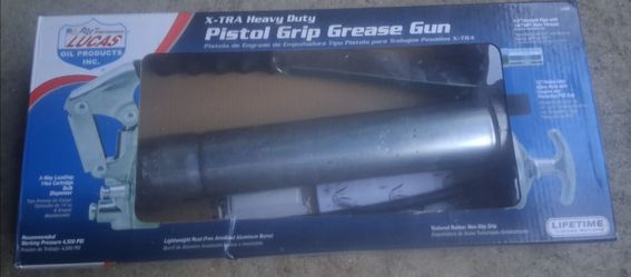 Lucas Heavy Duty Lever Aluminum Grease Gun Kit
