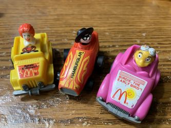 Vintage McDonalds Mini Toy Cars