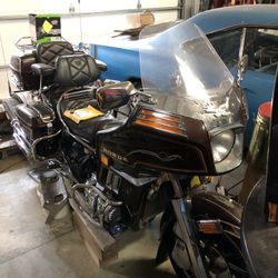 1981 Honda Goldwing Gold Wing Interstate Motorcycle Scooter Loaded