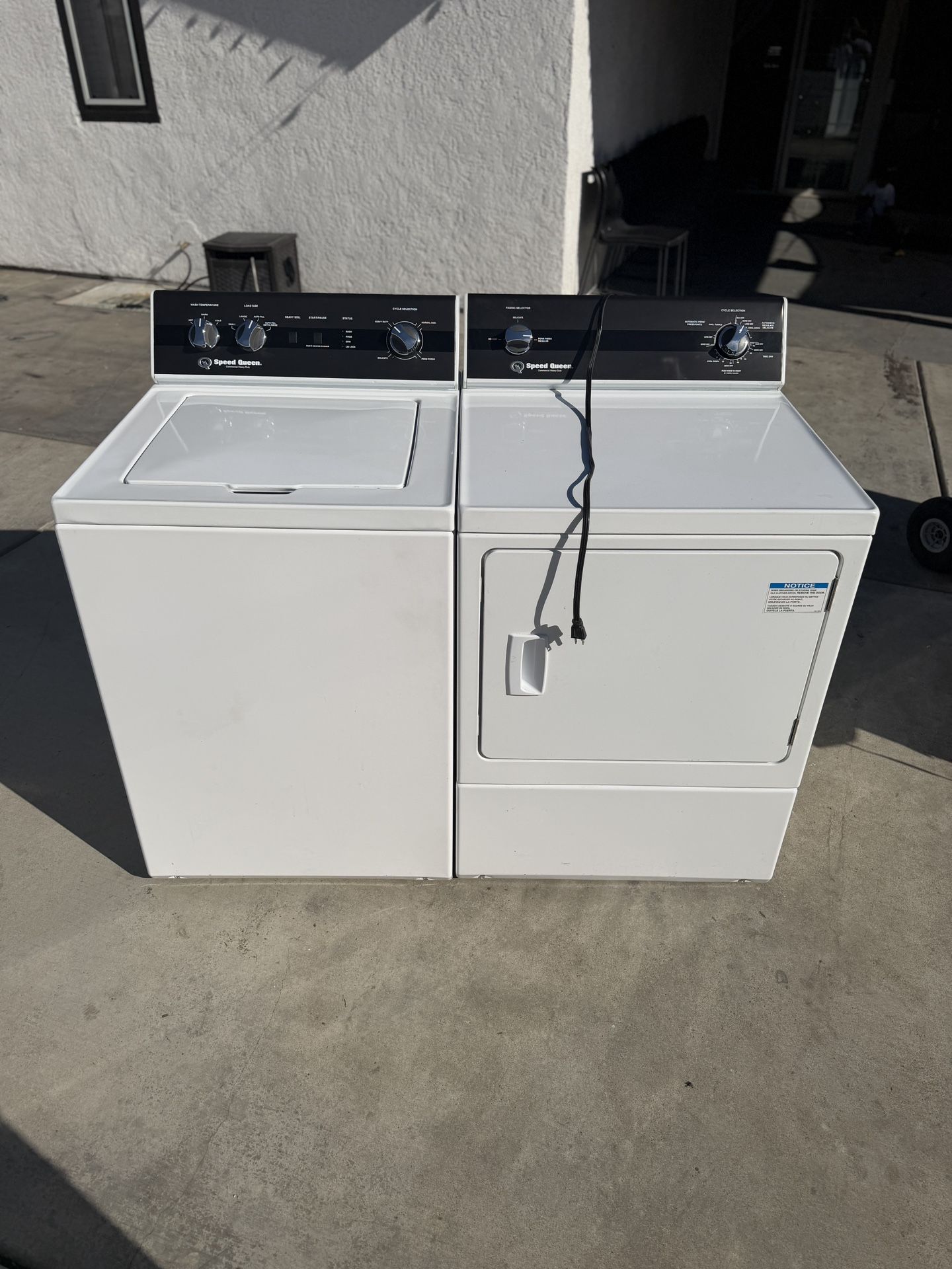 Speed Queen TR5 Washer And Gas Dryer Set • Free Local Delivery